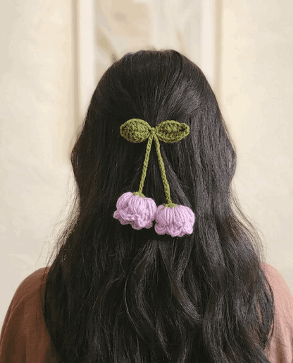 Lily of the Valley Charm Tie