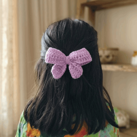 Crochet Hair Bow