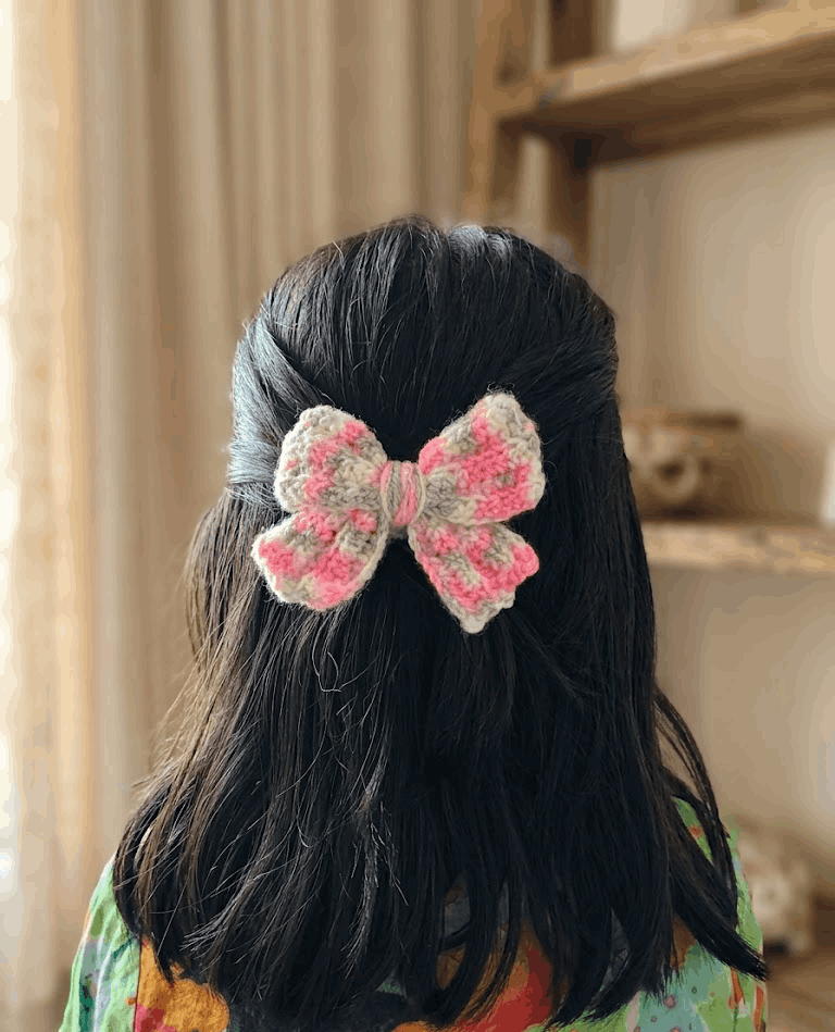 Crochet Hair Bow