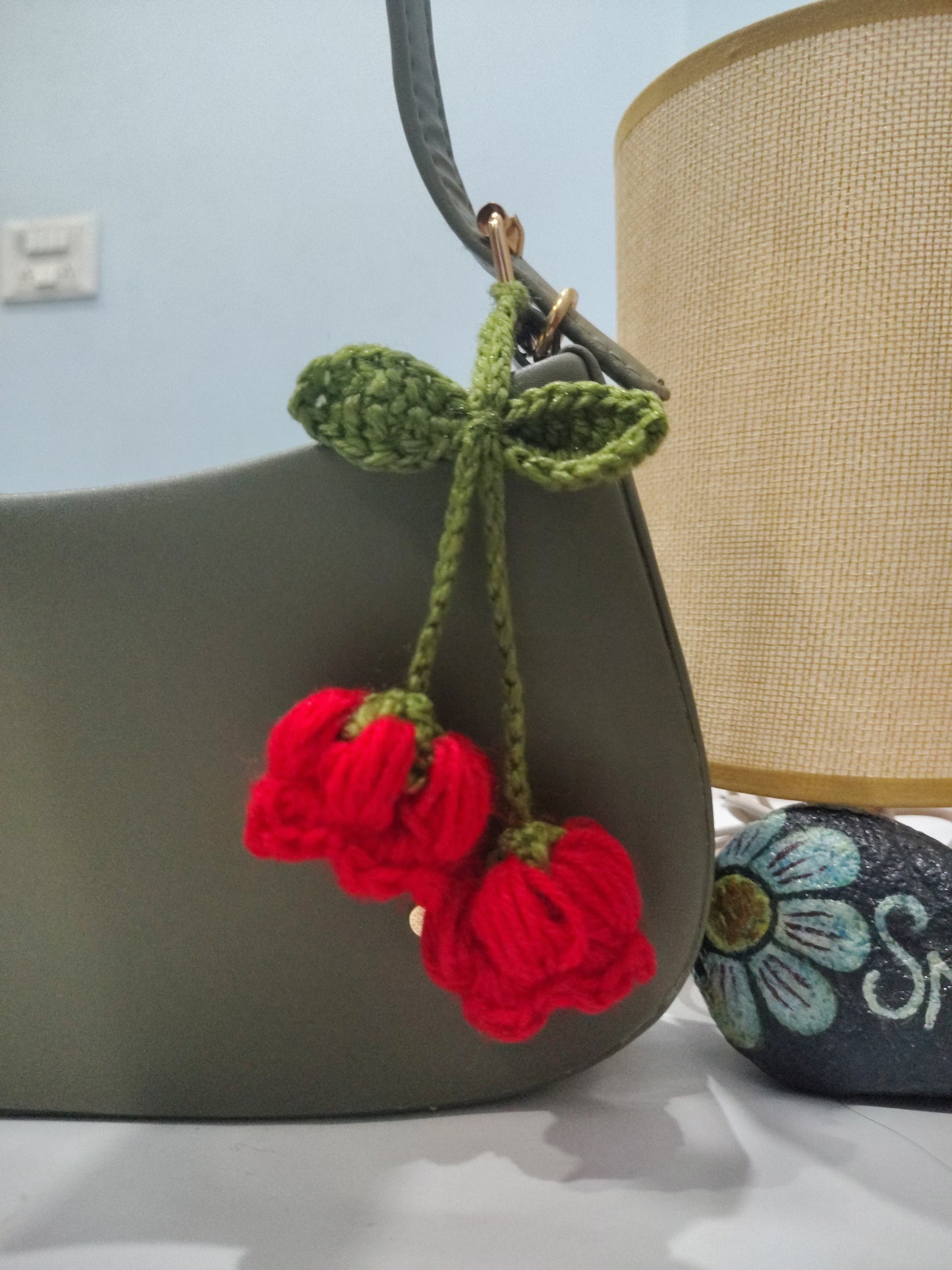 Lily of the Valley Charm Tie