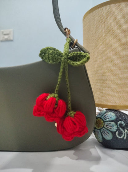 Lily of the Valley Charm Tie