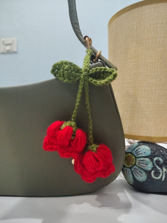 Lily of the Valley Charm Tie